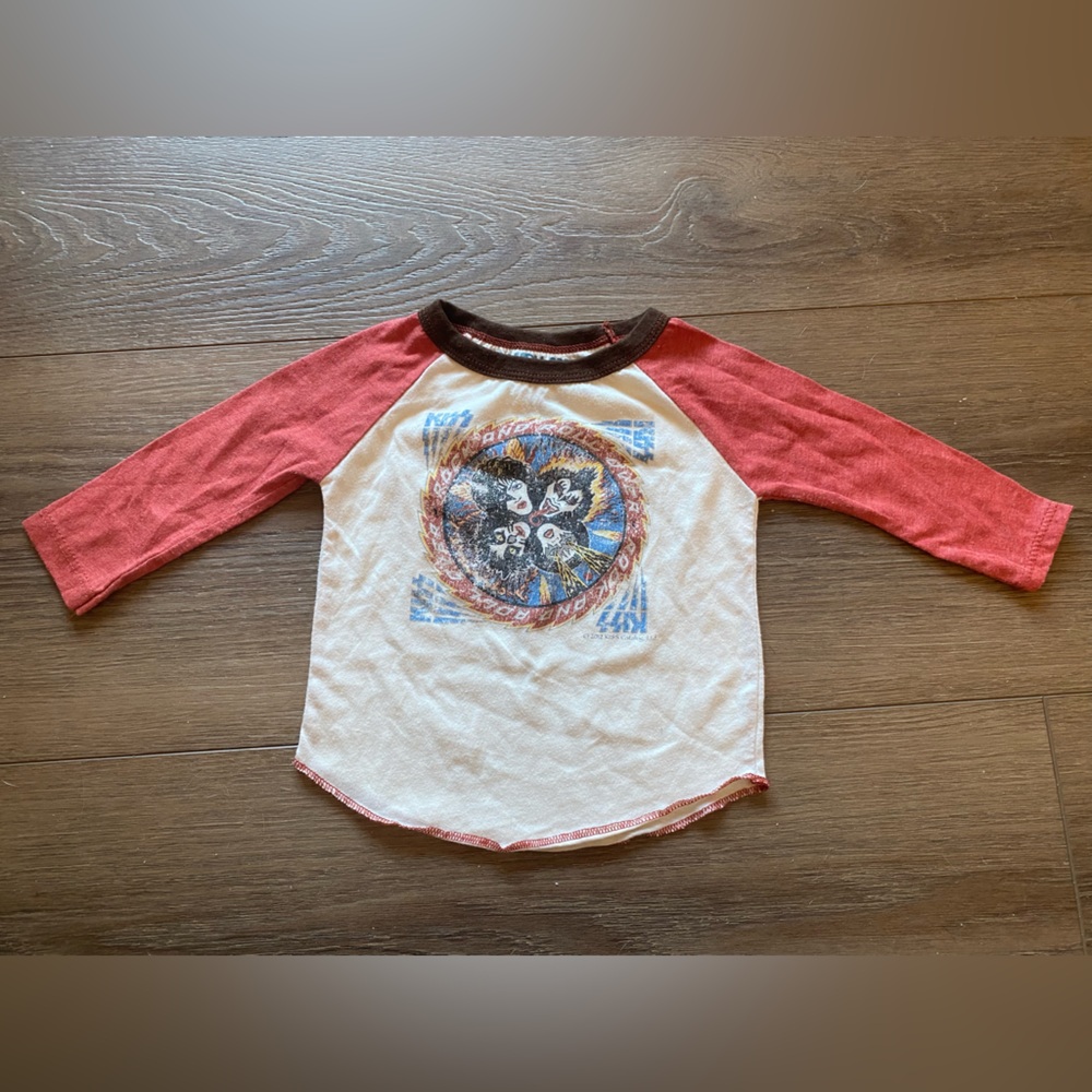 KISS long sleeve shirt 3-6 months